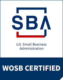 Woman-owned Business · WOSB-certified (U.S. SBA)